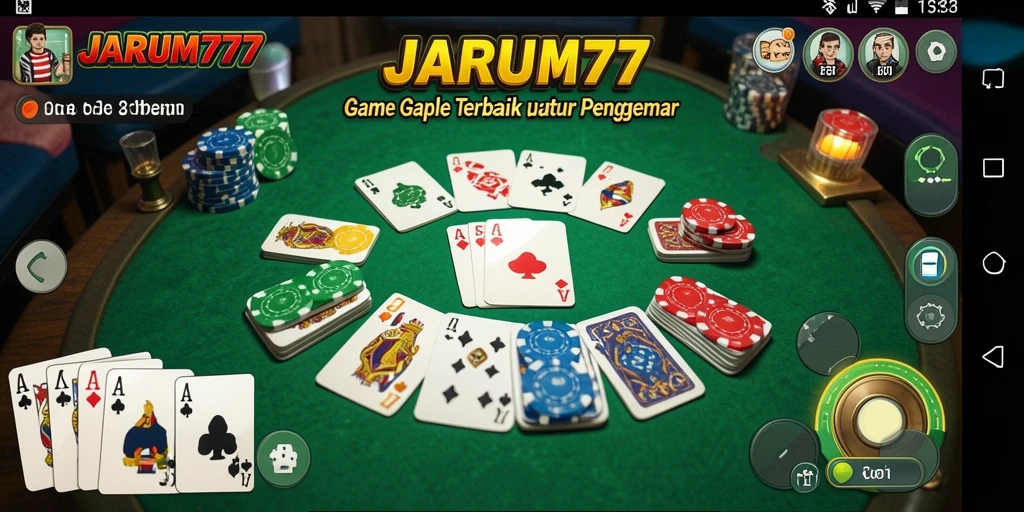 Tampilan menarik dari gameplay JARUM77 yang seru dan kompetitif.