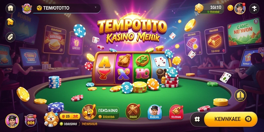 Menggambarkan pengalaman bermain yang seru di TEMPOTOTO.