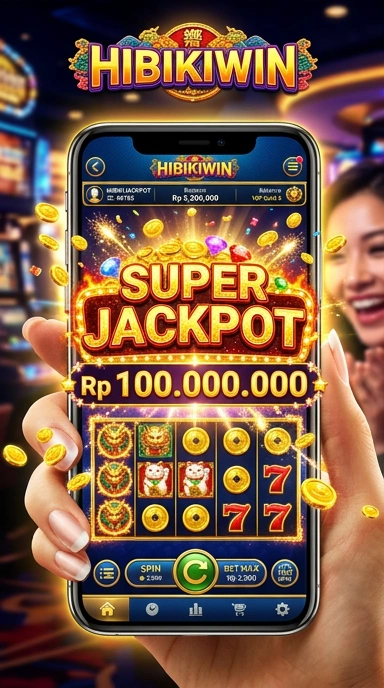 Tampilan antarmuka hibikiwin yang sederhana dan modern.